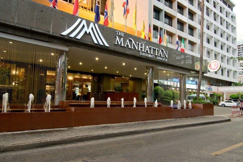 Manhattan Hotel Banguecoque Exterior foto